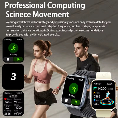 2025 New NFC Health Smat Watch Women 1.85 Inch Blood Pressure Heart Rate Bluetooth Call Female Health Smarwatches Ladies for IOS