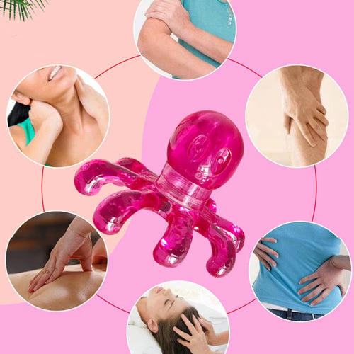 Head Massager Scalp Massage Octopus Scalp Stress Relax Spa Healing Alloy Body Head Massage Beauty Health Tools Health Care Tool