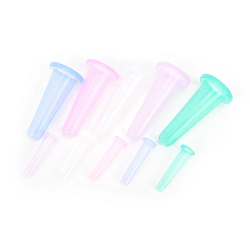 1Pcs Silicone Health Care Face Eye anti Age Cups Facial Lifting Massage Silicone Cups Health Care