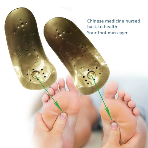 1 Pair Magnetic Therapy Magnet Health Care Foot Massage Insoles Magnetic Insoles Shoe Pads Health of Bone Orthopedic Insole