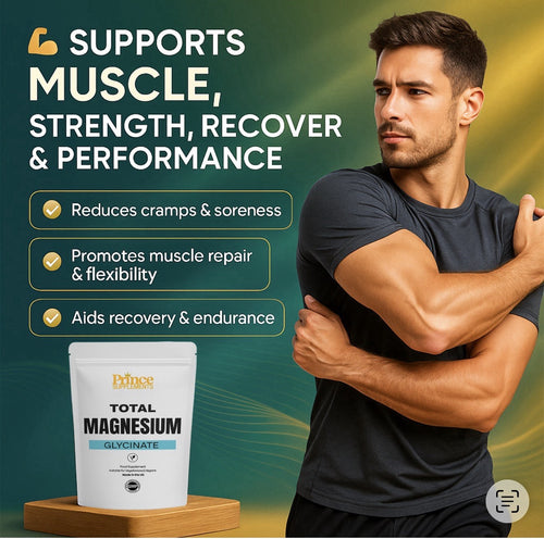 MAGNESIUM GLYCINATE CAPSULES 2000MG HIGH STRENGTH FATIGUE, BONE HEALTH, MUSCLE