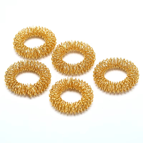 5Pcs Finger Massager Massage Ring Health Care Set Home Use Health Care Tools Acupressure Figure Massager Relax Finger Hand Care