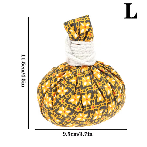 Warming Health Ball Health Massage Ball Big Herbal Bag Herbal Ball Hot Compress Physical Therapy of Cervical Vertebra Waist Ache